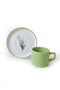Hermia Juego de tazas de té de 12 piezas Multicolor